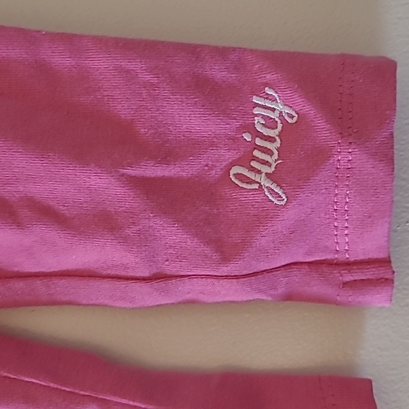 Juicy Couture Top & Leggings Set, Pink, Size 6/9 months - Picture 3 of 6